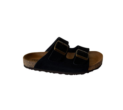 Chinelo de fivela Preto