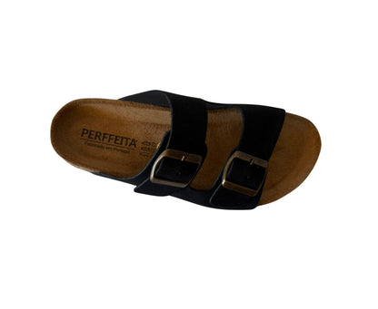 Chinelo de fivela Preto