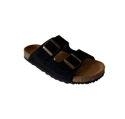 Chinelo de fivela Preto