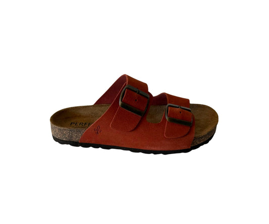 Chinelo de fivela Telha