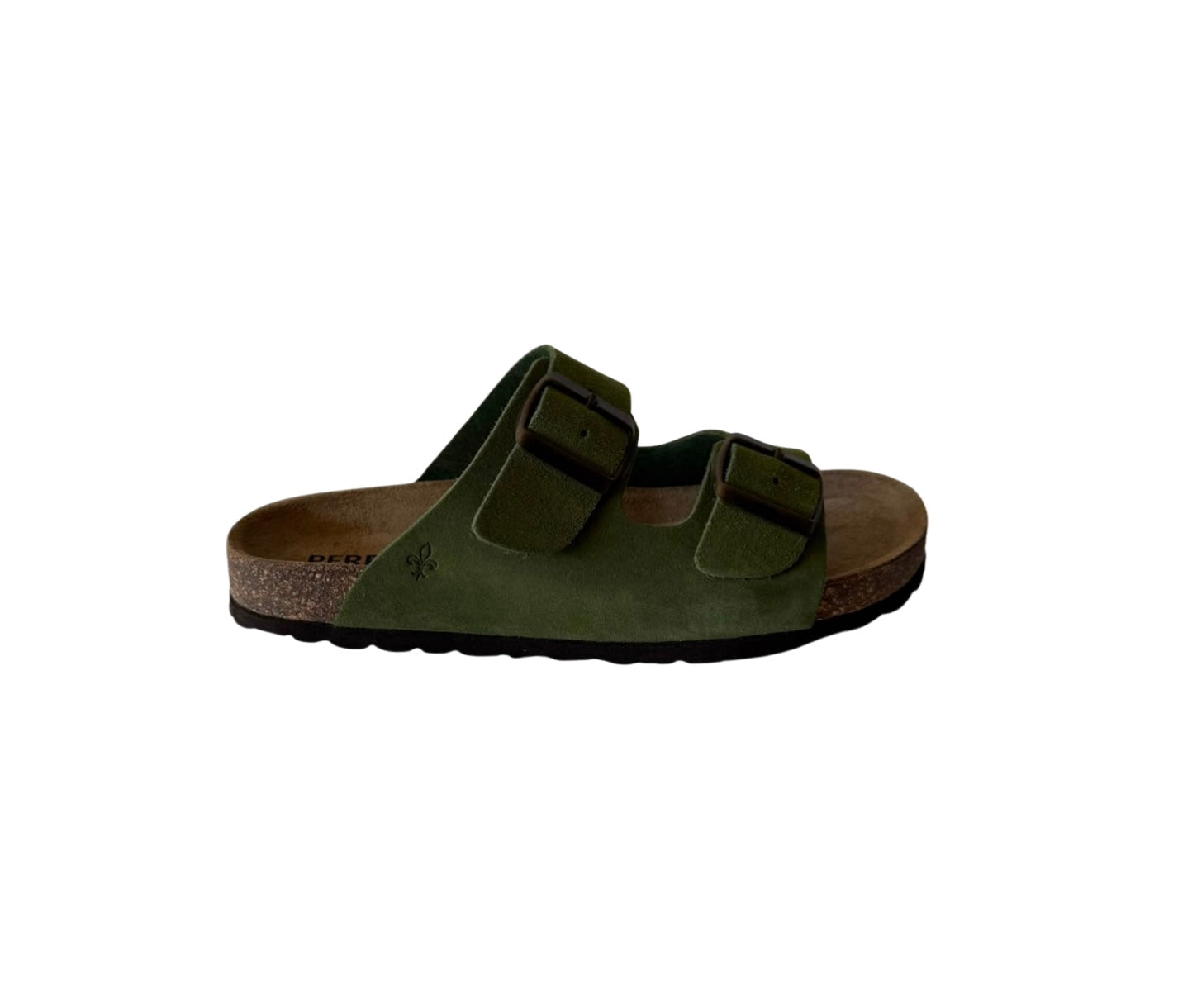 Chinelo de fivela Verde Bosco