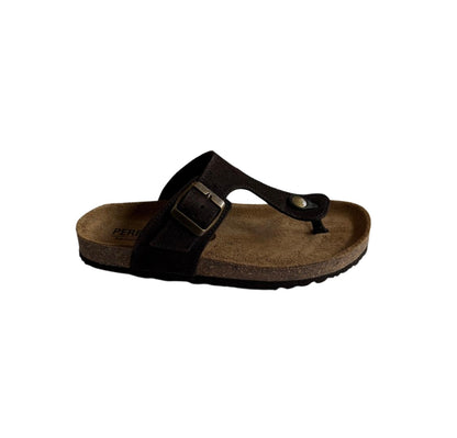 Chinelo de dedo Castanho Escuro