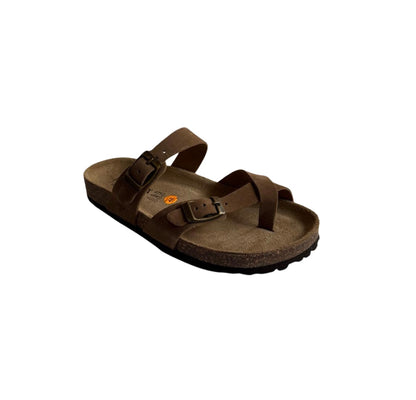 Chinelo de dedo Taupe